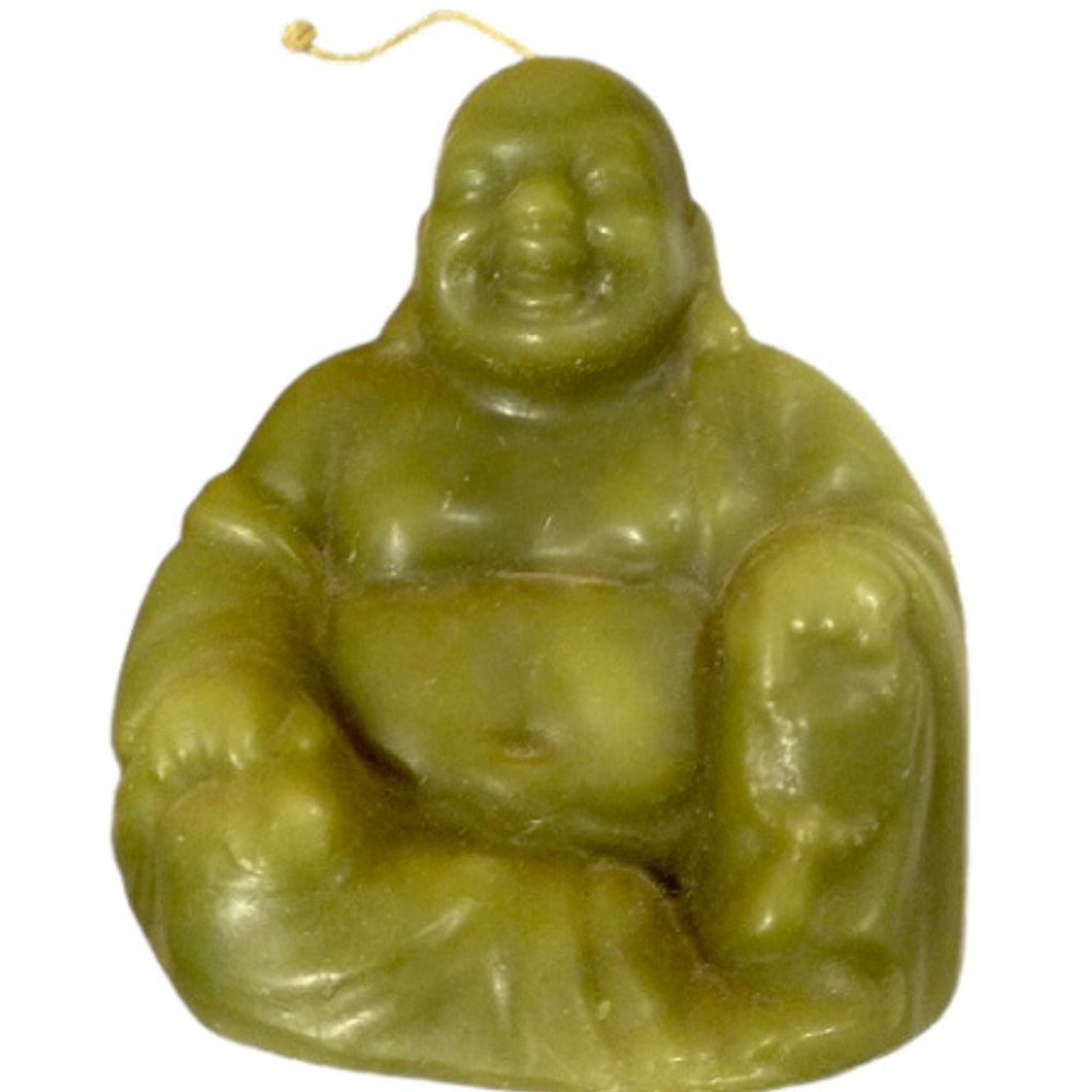 Happy Smiling Laughing Buddha Candle